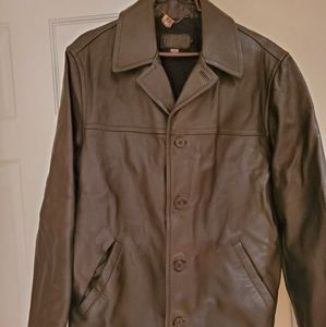 J. Crew men's leather jacket